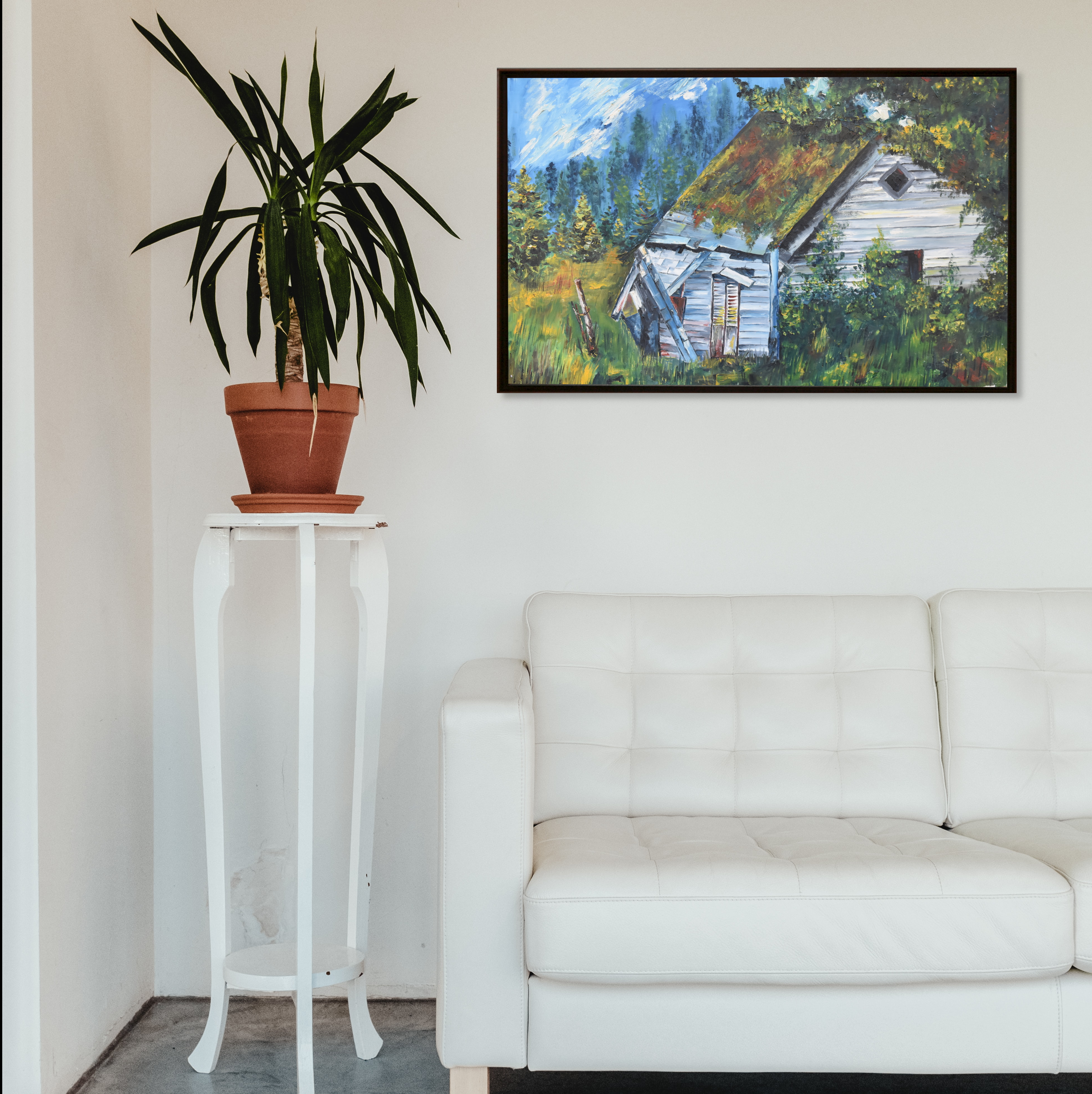 Shack - Print, Limited print of the painting by Palette and Strokes